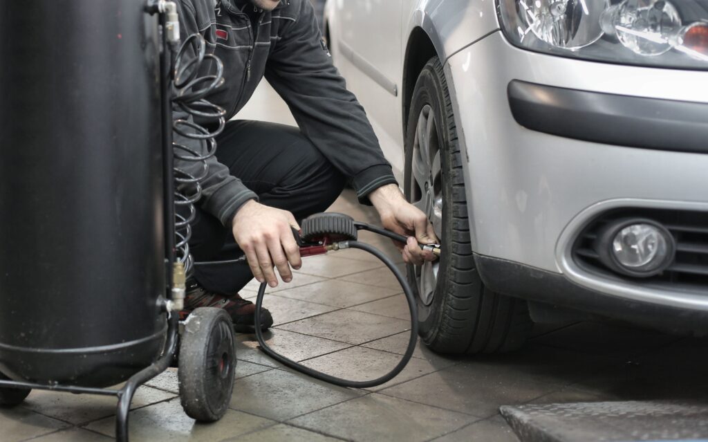 Controle de la pression des pneus